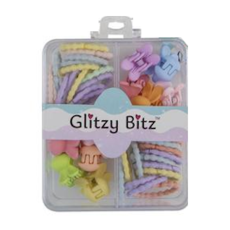 40 Piece Hair Bands / Claw Clip Set
